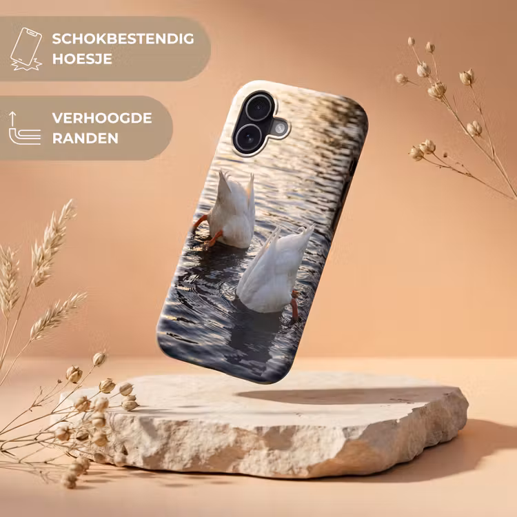 Telefoonhoesje Toughcase - Eenden - Water - Natuur — 5