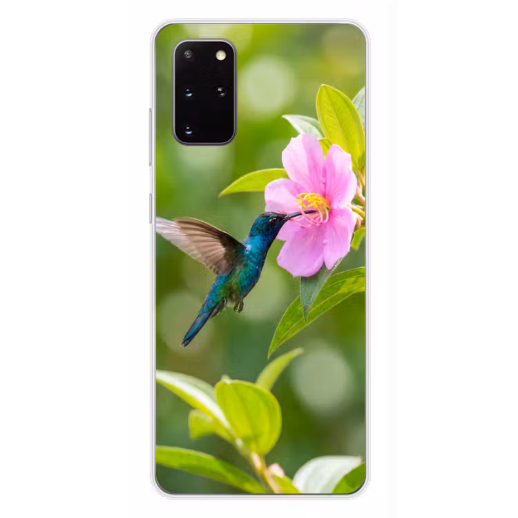 Telefoonhoesje - Kolibrie - Bloem - Natuur - Groen — 4