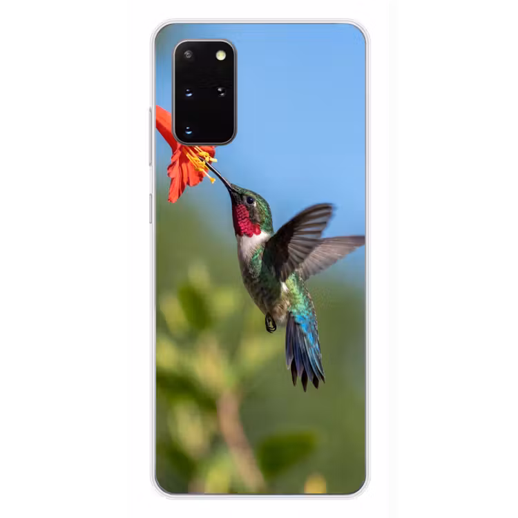 Telefoonhoesje - Kolibrie - Bloem - Natuur - Groen — 4