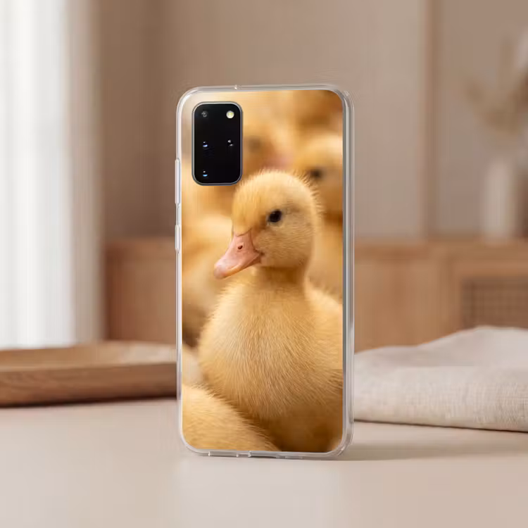 Telefoonhoesje - Pijltje - Eend - Natuur - Geel — 3
