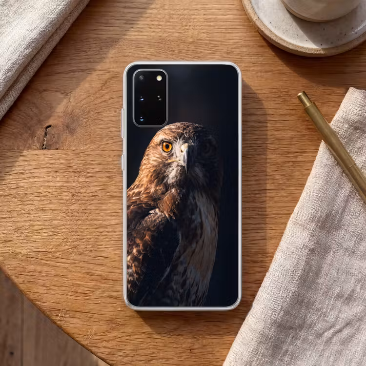Telefoonhoesje - Roofvogel - Buizerd - Bruin — 2