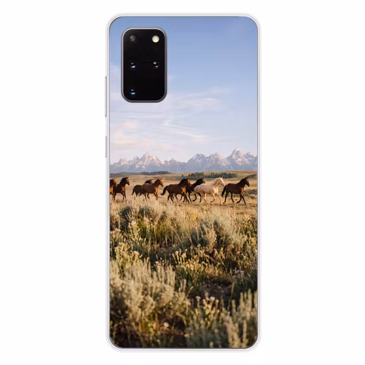 Telefoonhoesje - Paarden - Kudde - Bergen - Vrijheid - Wild — 4
