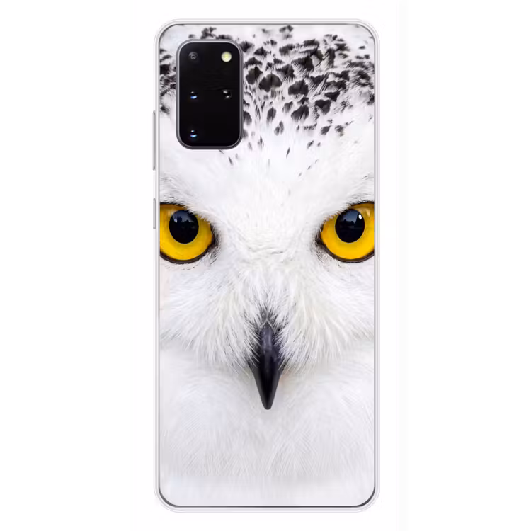 Telefoonhoesje - Sneeuwuil - Portret - Geel — 4