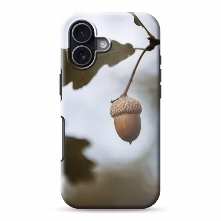 Telefoonhoesje Toughcase - Eikel - Eikenblad - Bos - Herfst - Natuur — 1