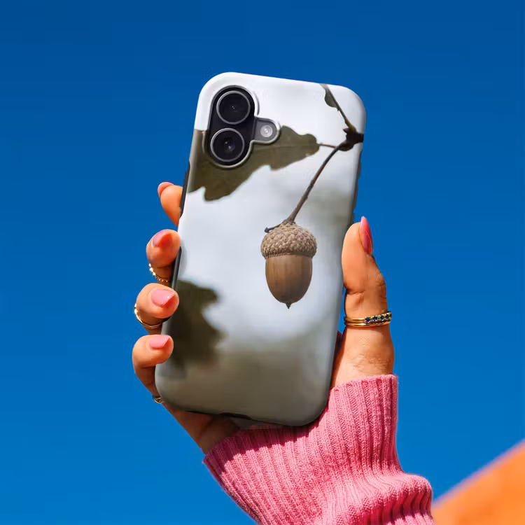 Telefoonhoesje Toughcase - Eikel - Eikenblad - Bos - Herfst - Natuur — 2