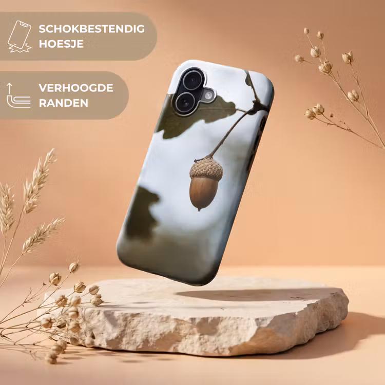 Telefoonhoesje Toughcase - Eikel - Eikenblad - Bos - Herfst - Natuur — 5