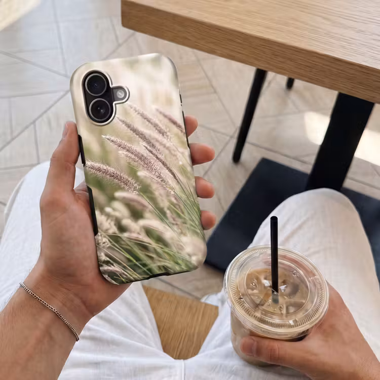 Telefoonhoesje Toughcase - Gras - Close up - Groen — 4