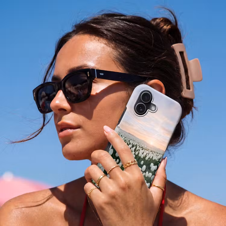 Telefoonhoesje Toughcase - Tulpen - Landschap - Wit — 6