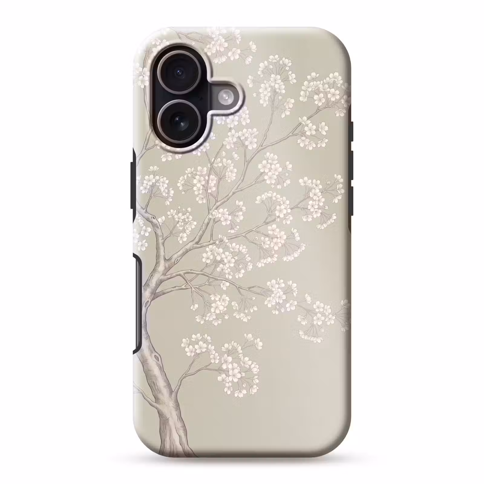 Telefoonhoesje Toughcase - Sereen - Bloesem - Wit — 1