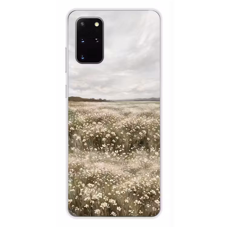 Telefoonhoesje - Illustratie - Landschap - Wit — 4
