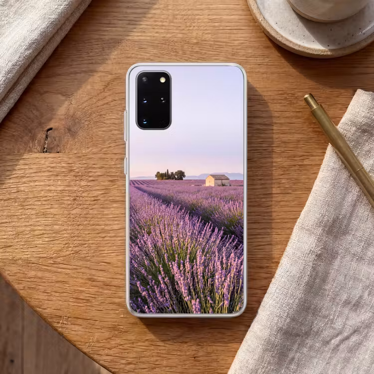 Telefoonhoesje - Lavendel - Landschap - Sereen - Paars — 2