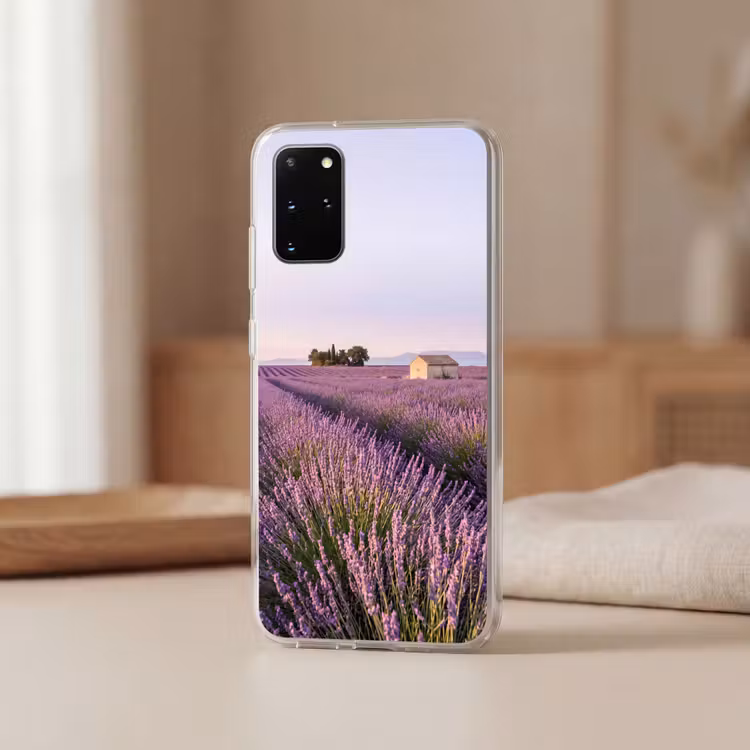 Telefoonhoesje - Lavendel - Landschap - Sereen - Paars — 3