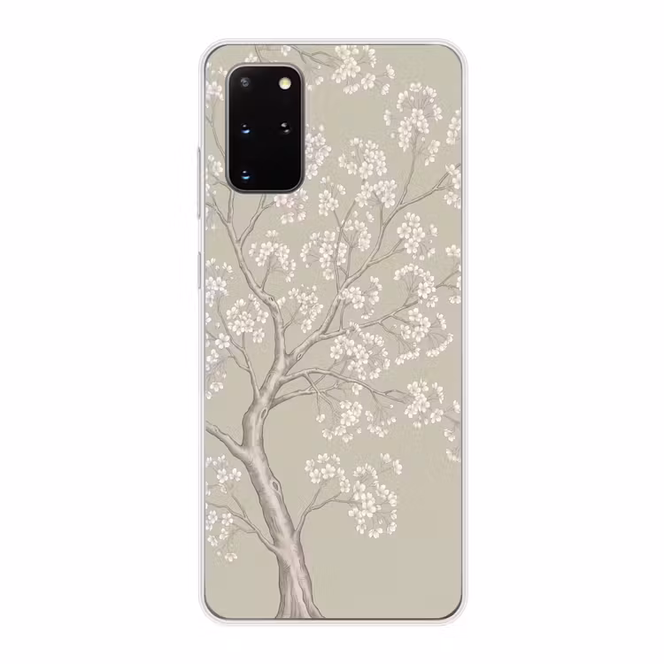 Telefoonhoesje - Sereen - Bloesem - Wit — 1
