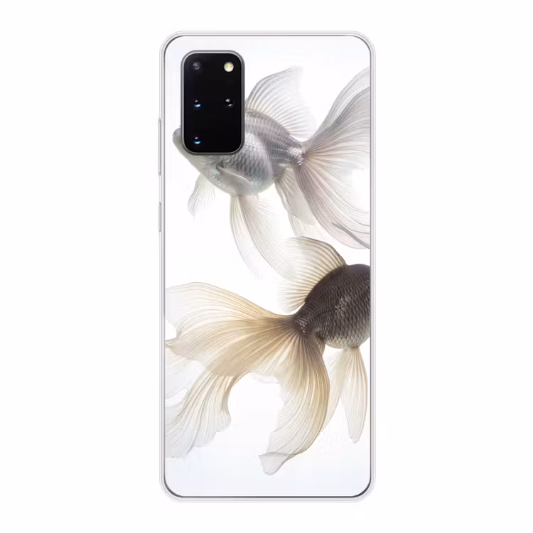 Telefoonhoesje - Goudvissen - Modern - Wit — 1