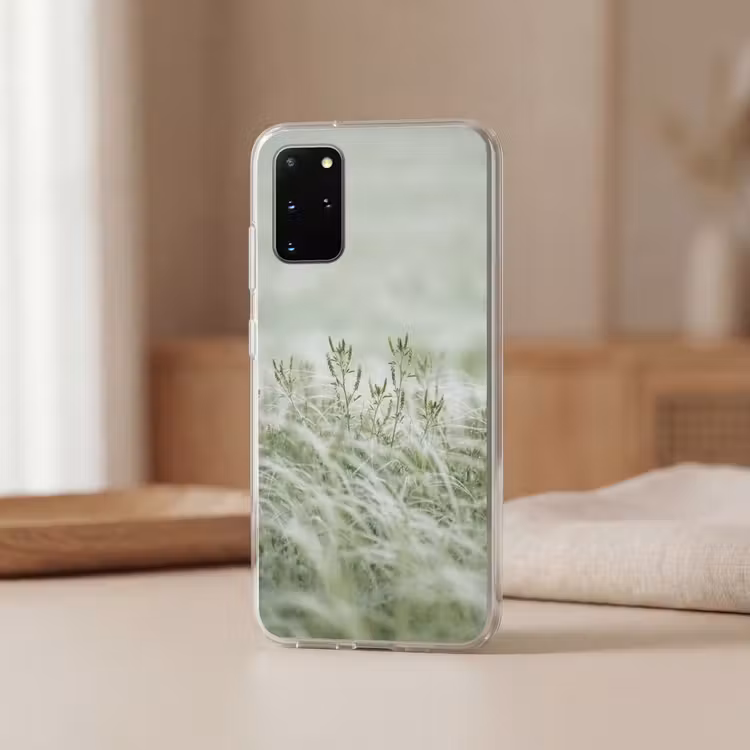 Telefoonhoesje - Grassen - Minimalistisch - Groen — 3