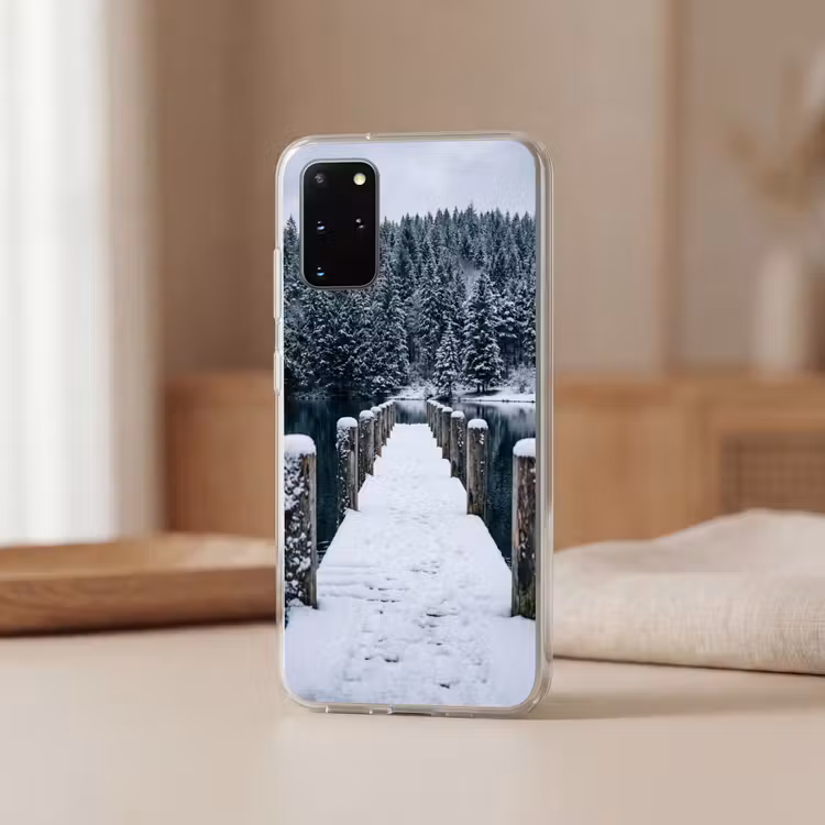 Telefoonhoesje - Steiger - Meer - Sneeuw - Bergen - Rustgevend — 3