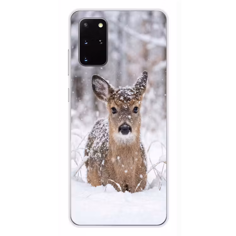 Telefoonhoesje - Hert - Sneeuw - Bos - Dieren - Vertederend — 4