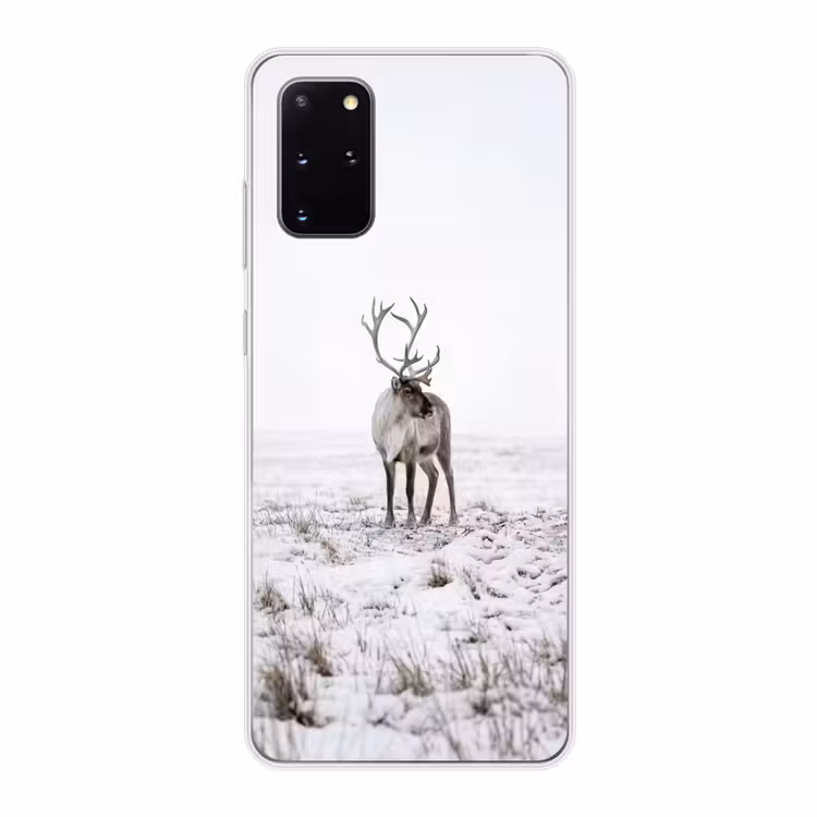 Telefoonhoesje - Rendier - Gewei - Sneeuw - Winter — 1