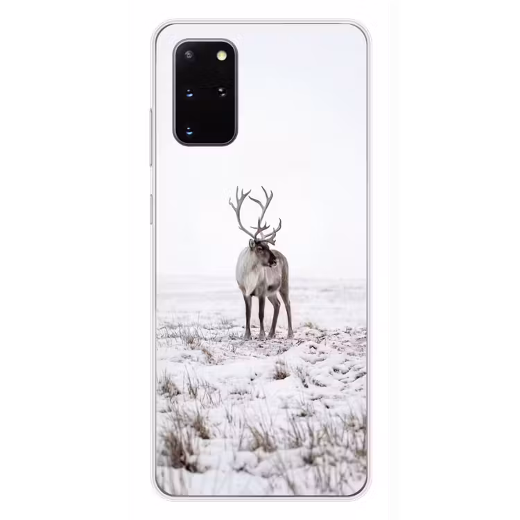 Telefoonhoesje - Rendier - Gewei - Sneeuw - Winter — 4