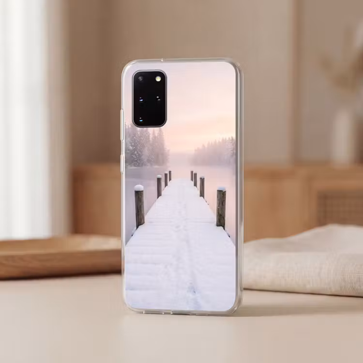 Telefoonhoesje - Steiger - Meer - Mist - Winter - Serene — 3