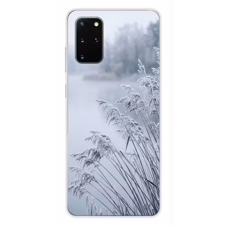 Telefoonhoesje - Riet - Bevroren - Winter - Natuur — 4