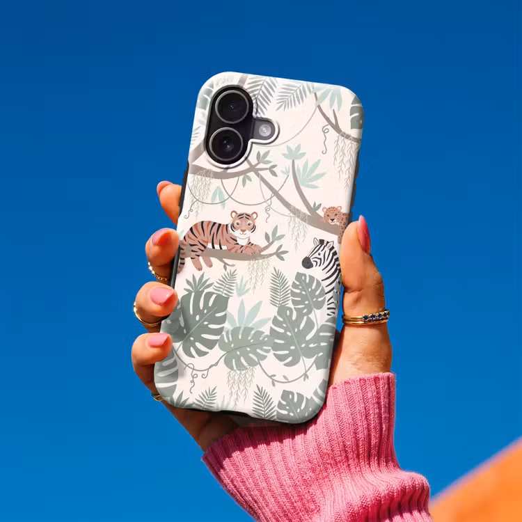 Telefoonhoesje Toughcase - Jungle - Rustiek - Pastel — 2
