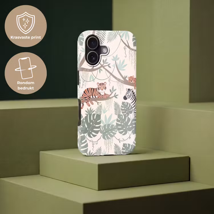 Telefoonhoesje Toughcase - Jungle - Rustiek - Pastel — 7
