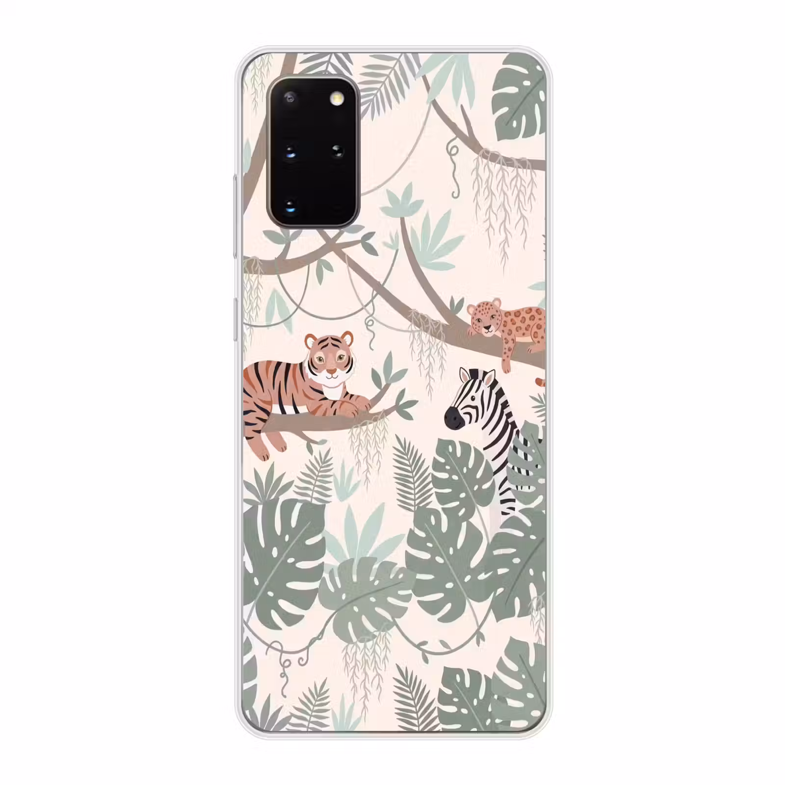 Telefoonhoesje - Jungle - Rustiek - Pastel — 1