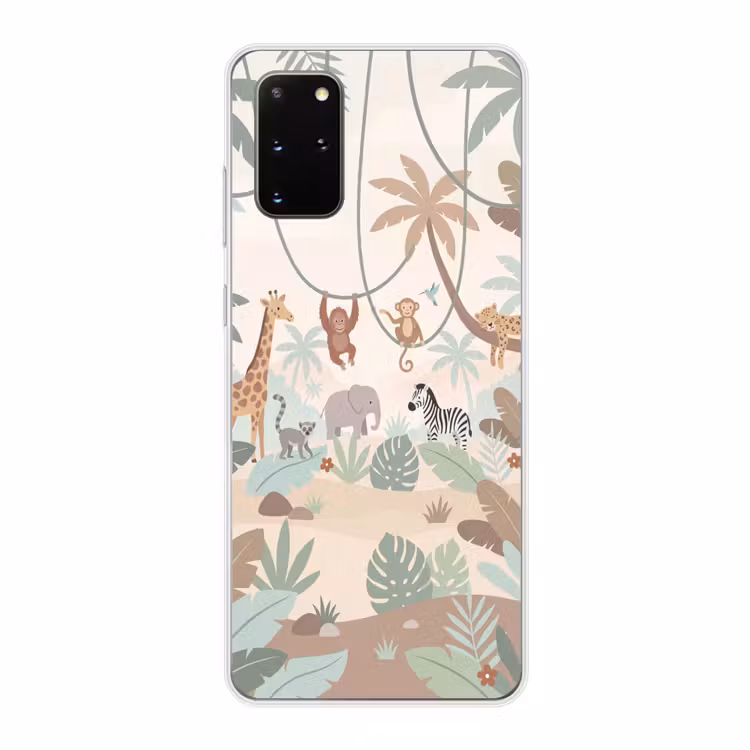 Telefoonhoesje - Jungle - Dieren - Groen — 1