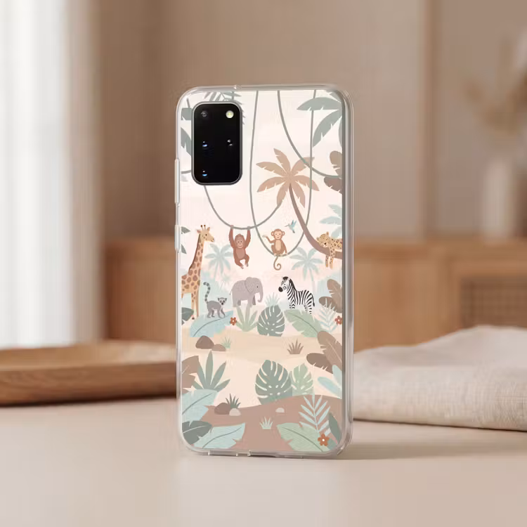 Telefoonhoesje - Jungle - Dieren - Groen — 3