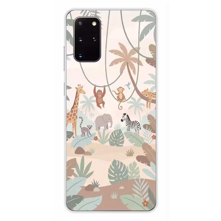 Telefoonhoesje - Jungle - Dieren - Groen — 4