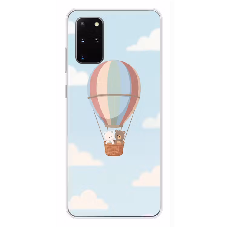 Telefoonhoesje - Luchtballon - Beren - Pastel — 4