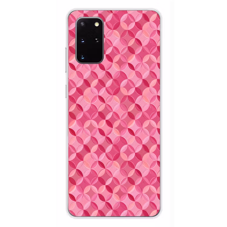 Telefoonhoesje - Geometrisch - Mozaïek - Modern - Roze — 4