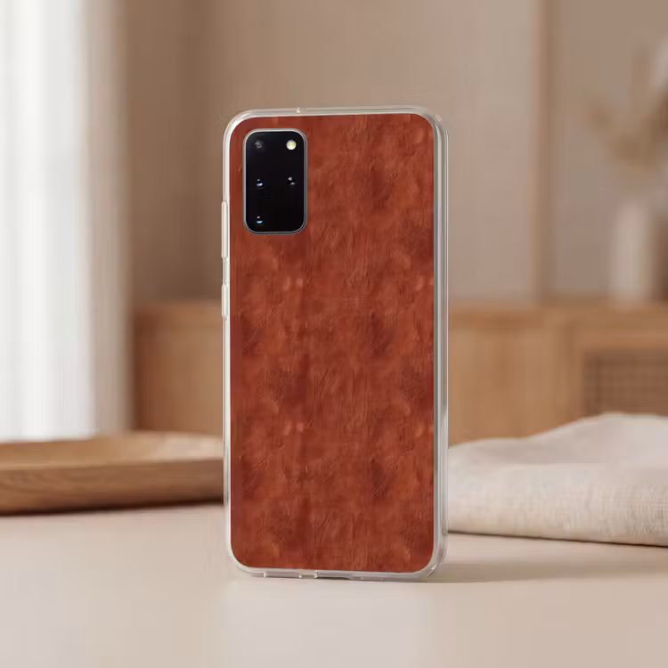 Telefoonhoesje - Stucwerk - Textuur - Terracotta — 3