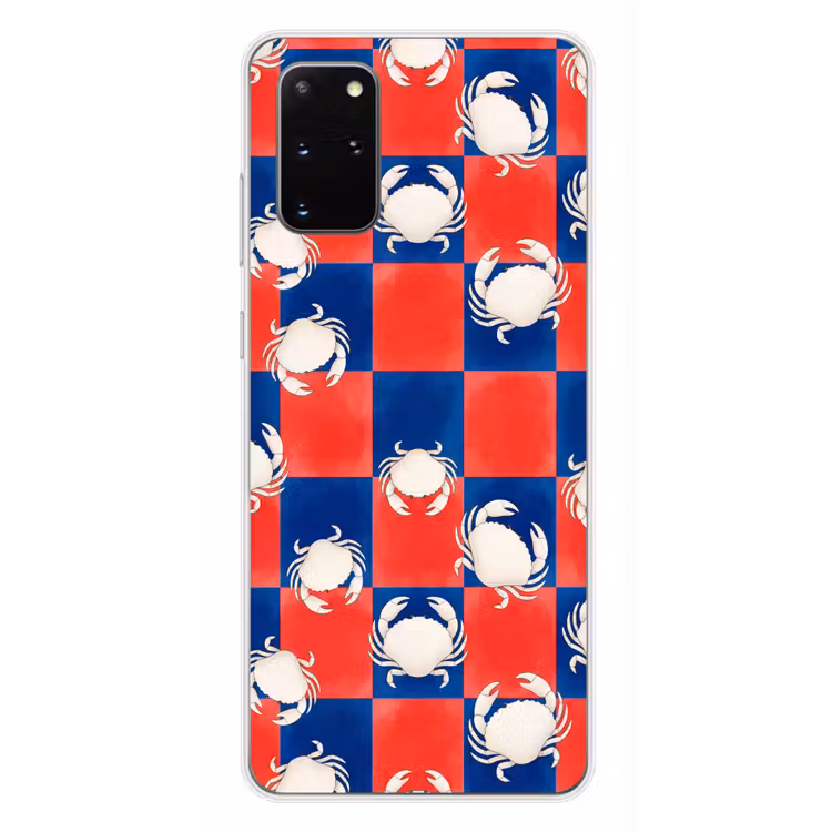 Telefoonhoesje - Patroon - Zeeleven - Rood - Blauw - Abstract — 4