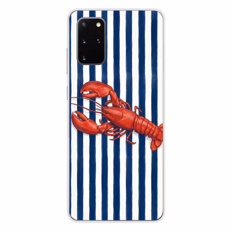 Telefoonhoesje - Schaaldier - Kreeft - Marine - Illustratie - Rood — 4