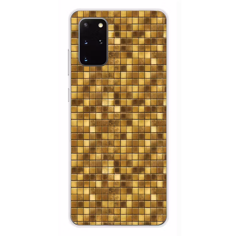Telefoonhoesje - Tegels - Mozaïek - Luxe - Warm Goud — 4