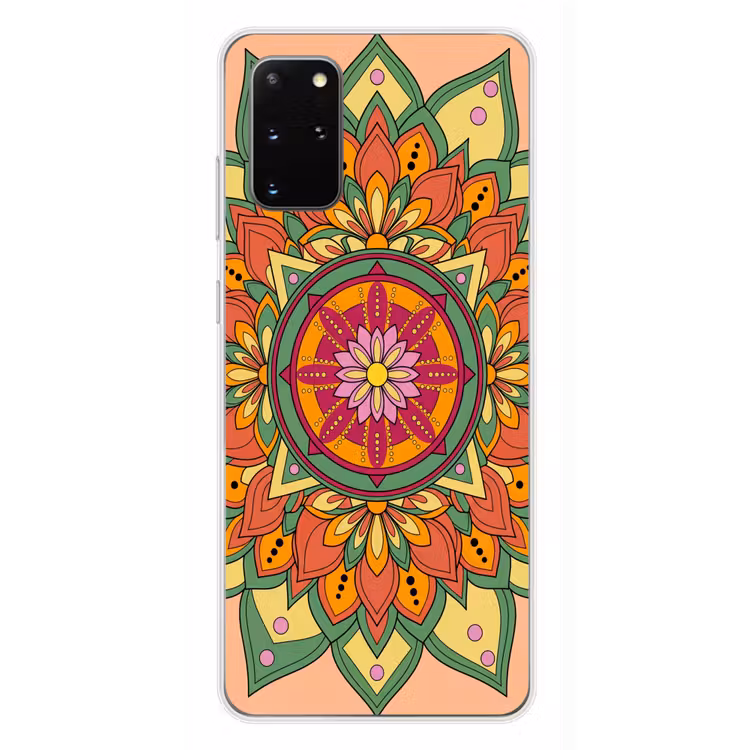 Telefoonhoesje - Mandala - Bloemen - Abstract - Kleurrijk — 4