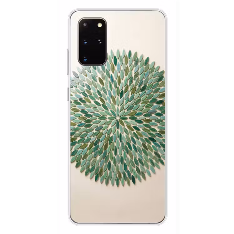 Telefoonhoesje - Patroon - Blad - Groen - Abstract — 4