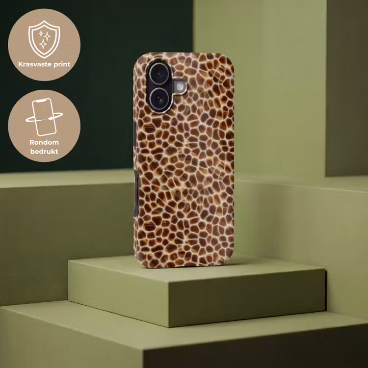 Telefoonhoesje Toughcase - Schildpad - Bruin - Patroon — 7
