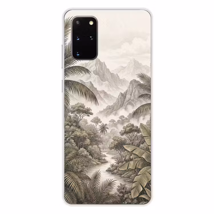 Telefoonhoesje - Natuur - Bergen - Rivier - Tropisch - Vintage — 4