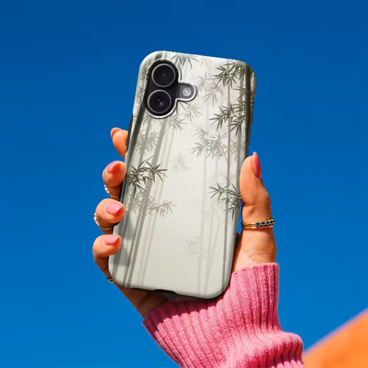 Telefoonhoesje Toughcase - Bamboe - Bos - Mist - Natuur — 2