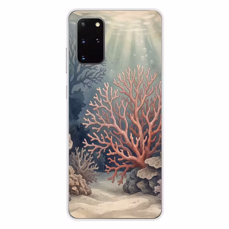 Telefoonhoesje - Koraal - Onderwater - Natuur - Roze — 4