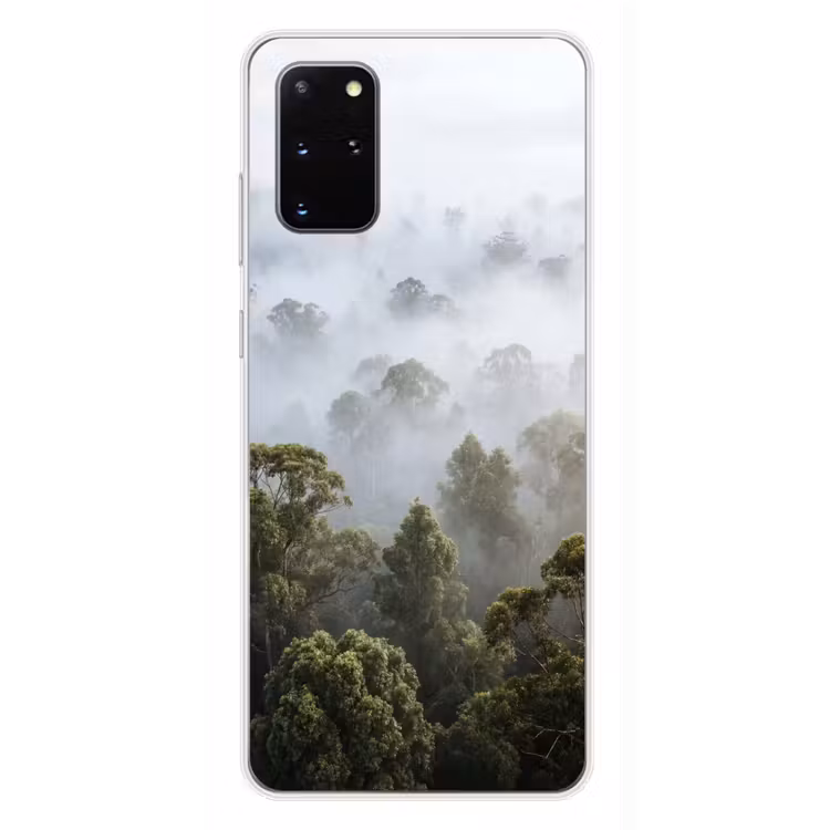 Telefoonhoesje - Natuur - Mist - Bos - Ochtend - Goud — 4