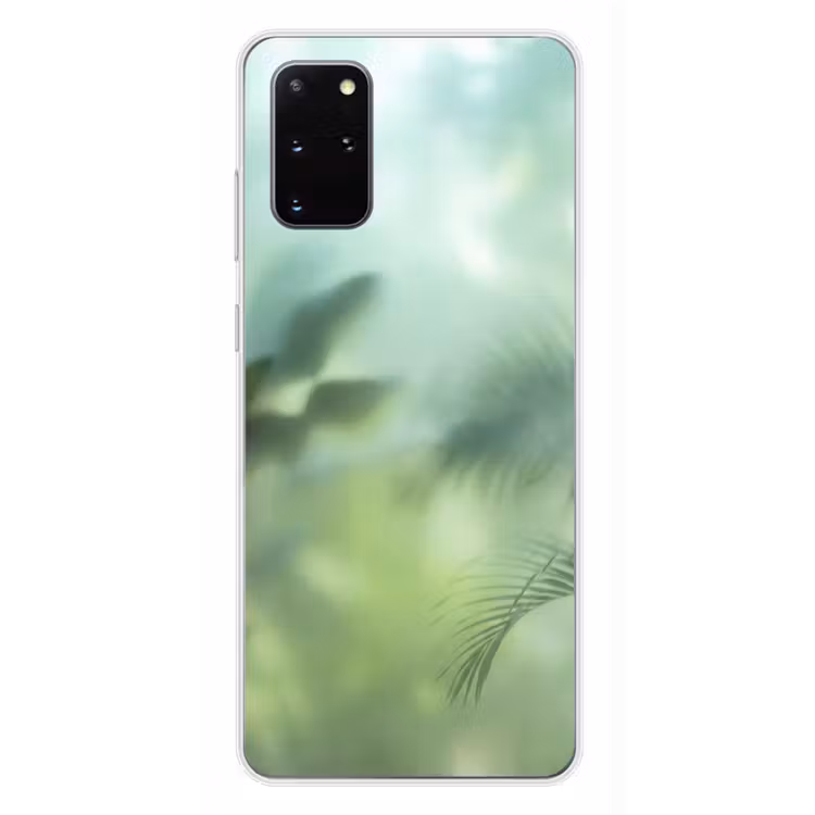 Telefoonhoesje - Natuur - Vervaagd - Groen - Abstract - Modern — 4