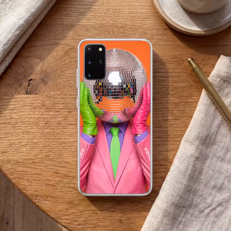 Telefoonhoesje - Kunst - Disco bal - Kleurrijk - Modern - Studio — 2