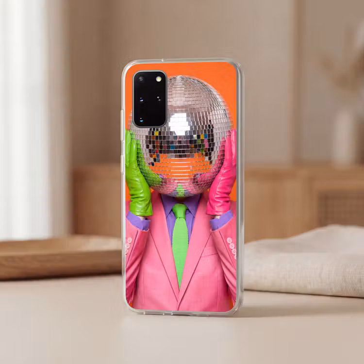 Telefoonhoesje - Kunst - Disco bal - Kleurrijk - Modern - Studio — 3