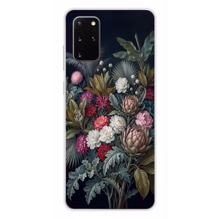 Telefoonhoesje - Planten - Tropisch - Botanisch - Donker - Groen — 4