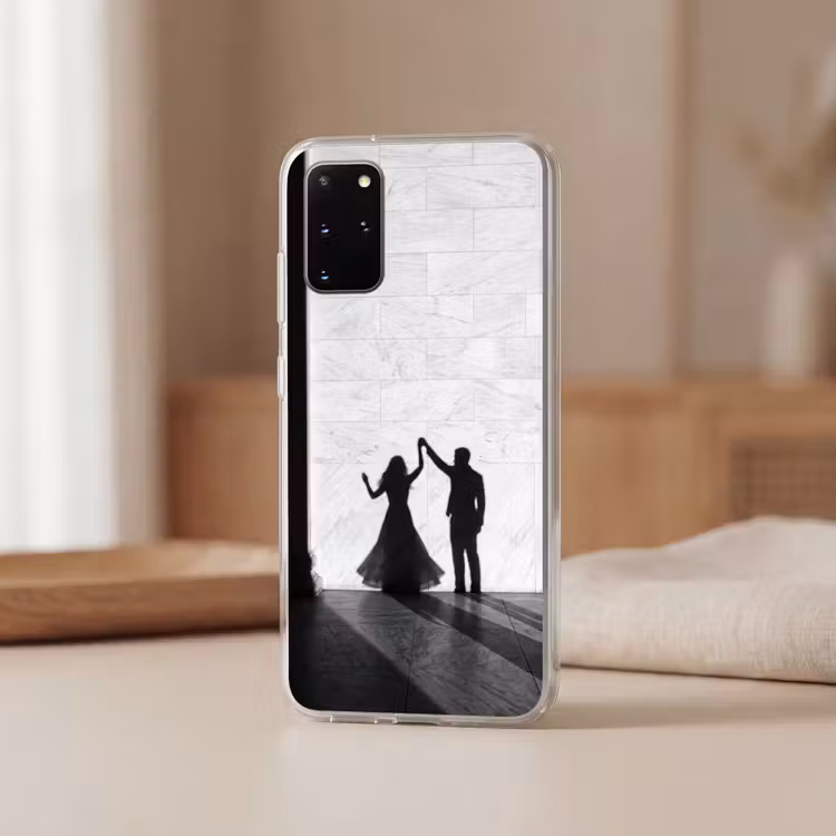 Telefoonhoesje - Mensen - Schaduw - Dans - Zwart-wit - Liefde — 3