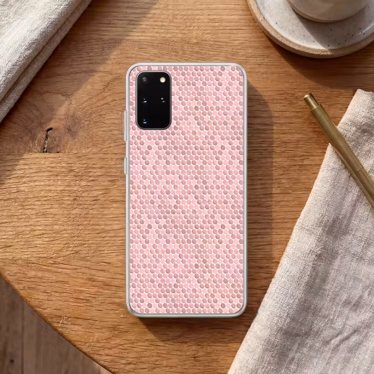 Telefoonhoesje - Penny - Mozaïek - Lichtroze — 2